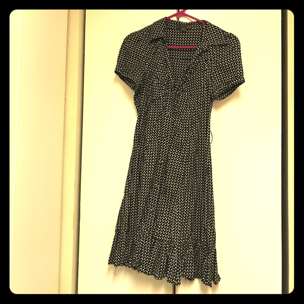 Collared, button down dress