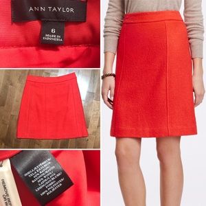 ❄️ Ann Taylor Winter Wool Skirt