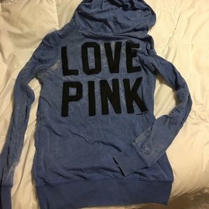 PINK brand light pullover hoodie