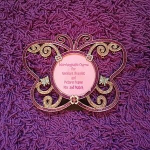 Butterfly picture frame