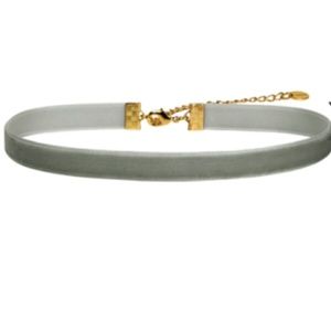 New! 14k gold p. choker Sterling Forever