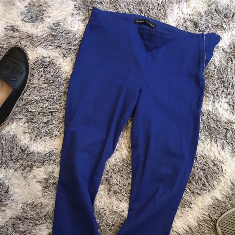 Jbrand for intermix cobalt blue pants 26 Capri