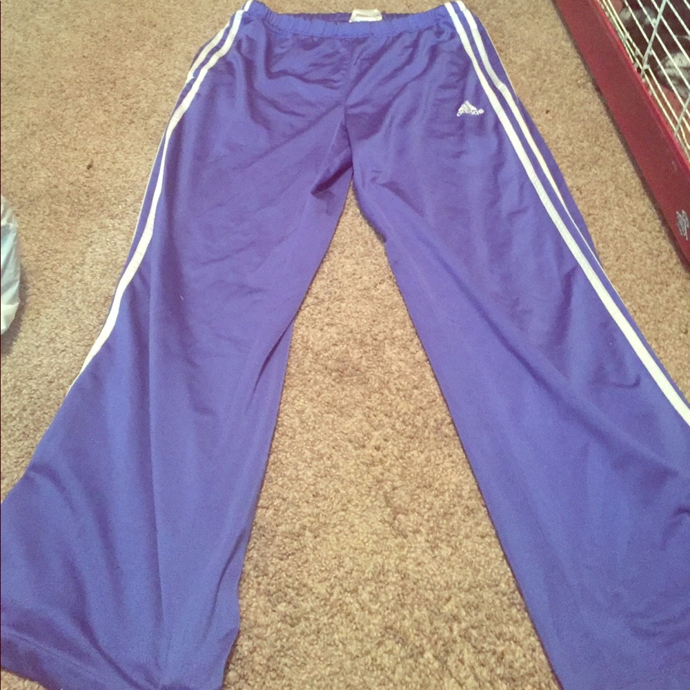 Adidas work out pants.