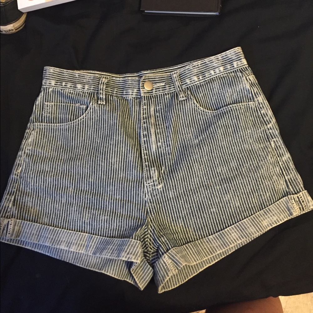 High waisted shorts