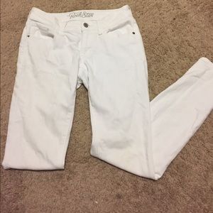 White Rockstar Jeans