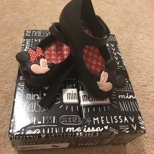 Mini Melissa Black Mickey & Minnie