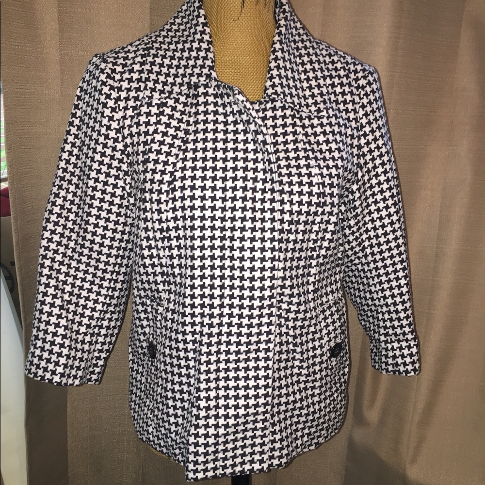 NWOT Erin London hounds tooth jacket!