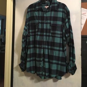 Flannel button down