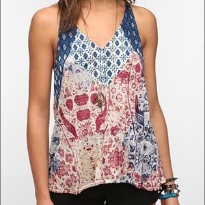 Urban Colorful Patterned Tank Top