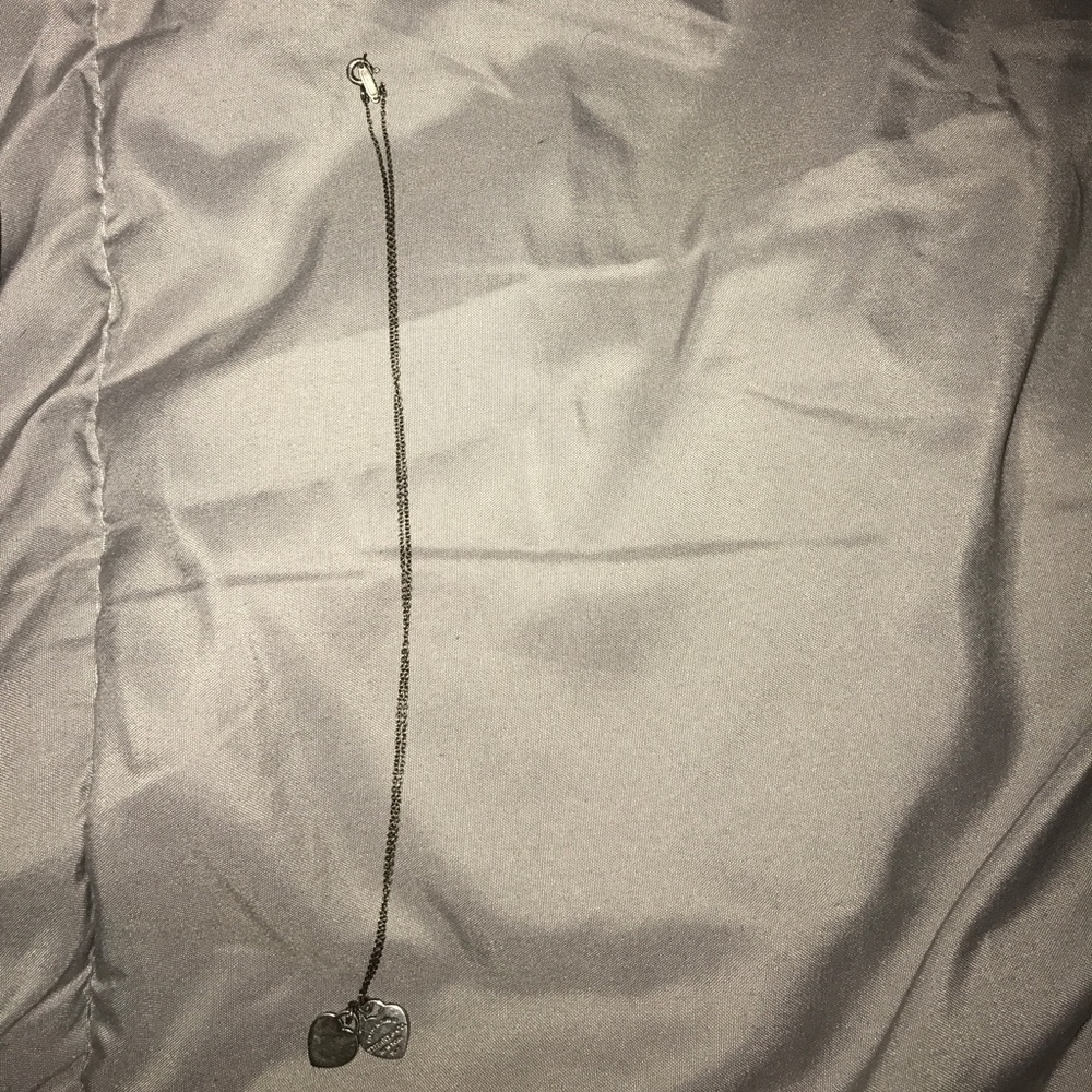 Tiffany & Co. double heart necklace