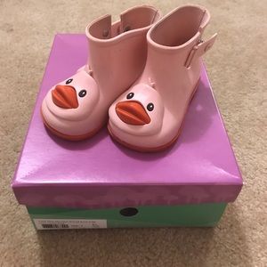 Mini Melissa ☔️ boots 🦆
