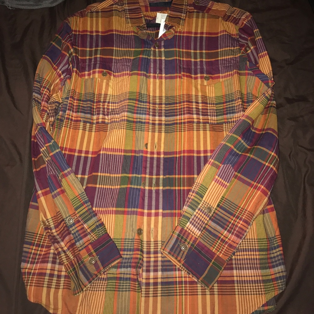 Ralph Lauren polo button down shirt sz L