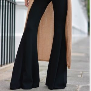 Zara Wide Flared Studio Trousers