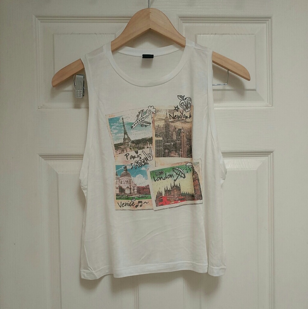 Crop Travel tee
