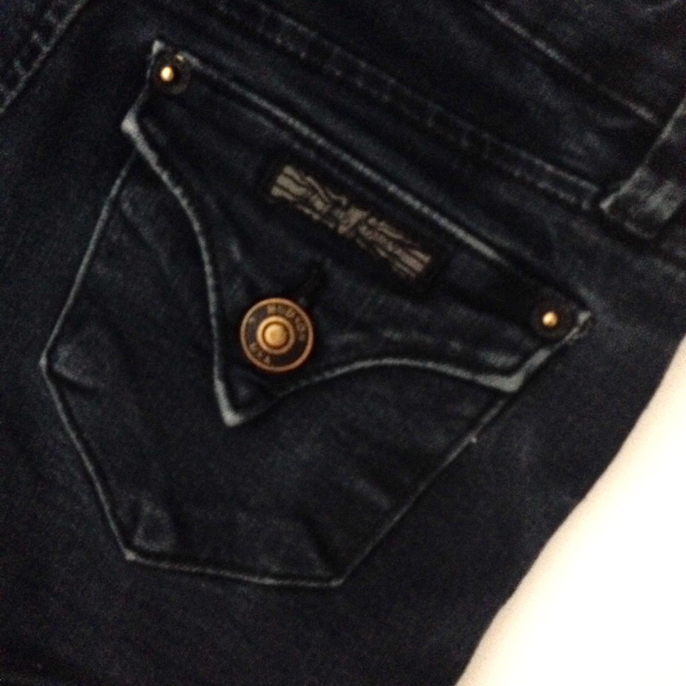 💙Hudson Dark Distressed Shorts 8 - Picture 2 of 3