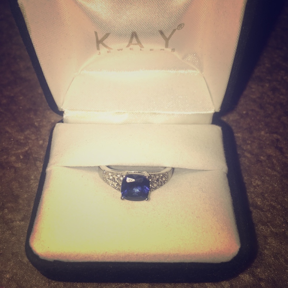 Kay Jewelers Lab Created Sapphire Ring