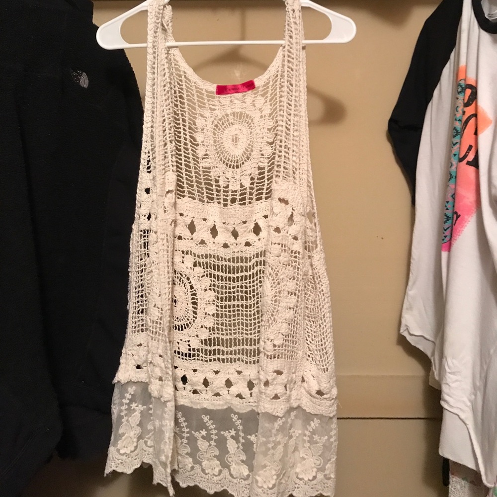 Crochet vest