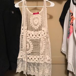 Crochet vest