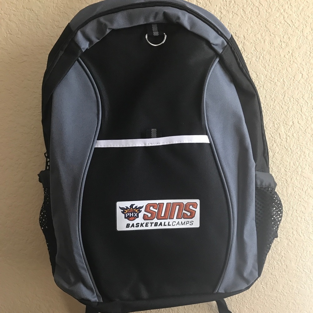 A black and gray suns backpack.