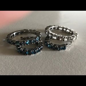 Sterling ring/earring set