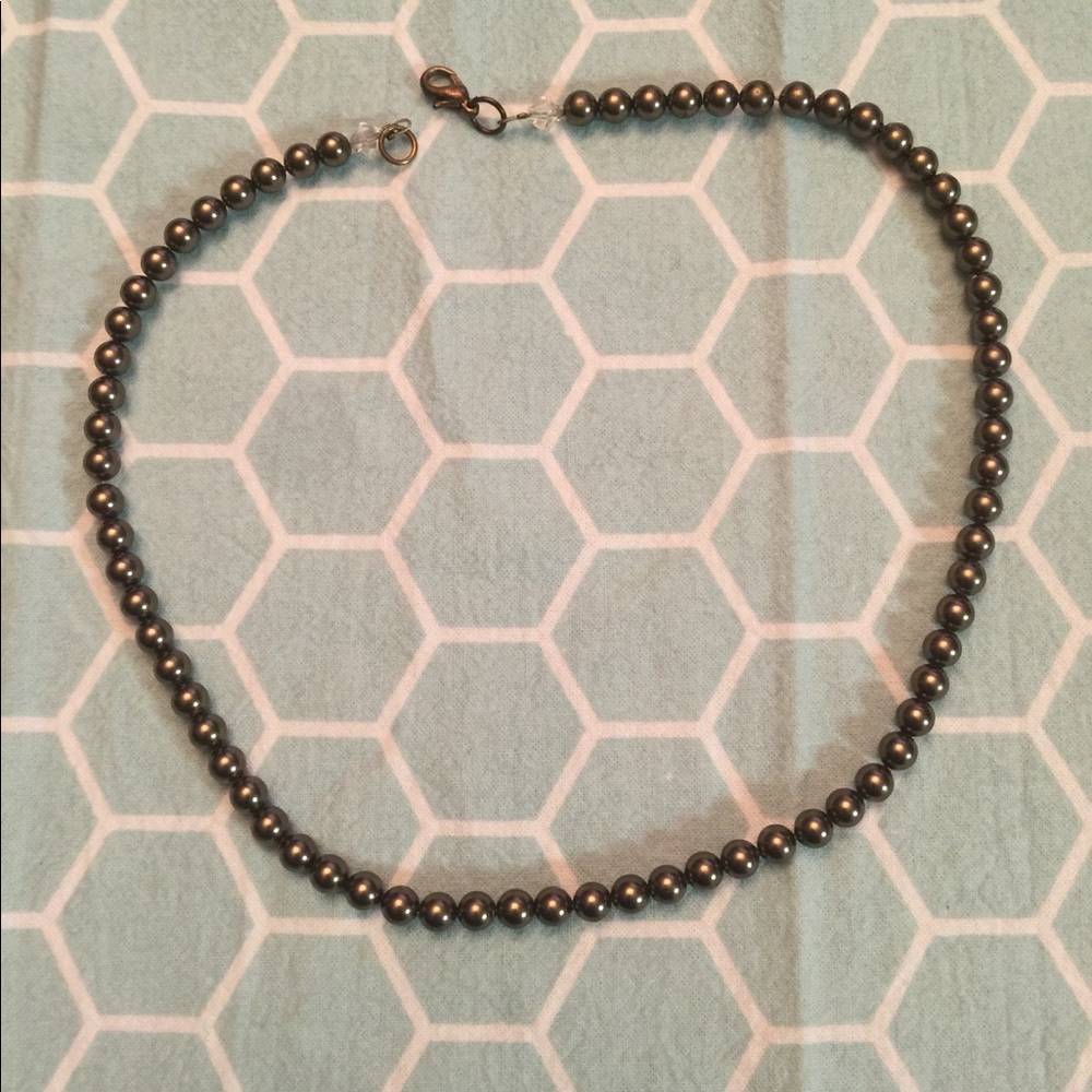 Chocolate Pearl Necklace