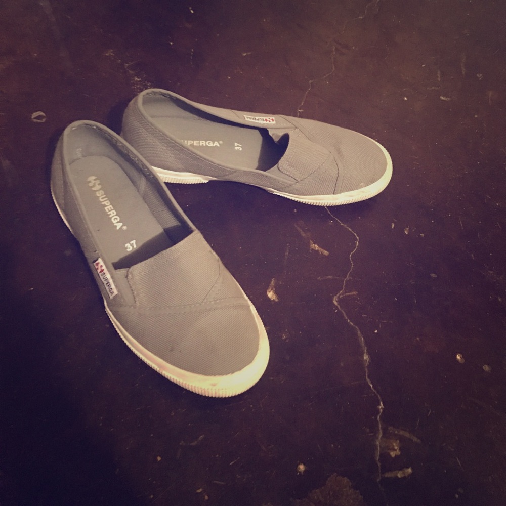 Superga Size 37 gray