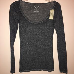 Small grey long sleeve shirt