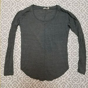 Athleta Grey Long Sleeve top - XXS
