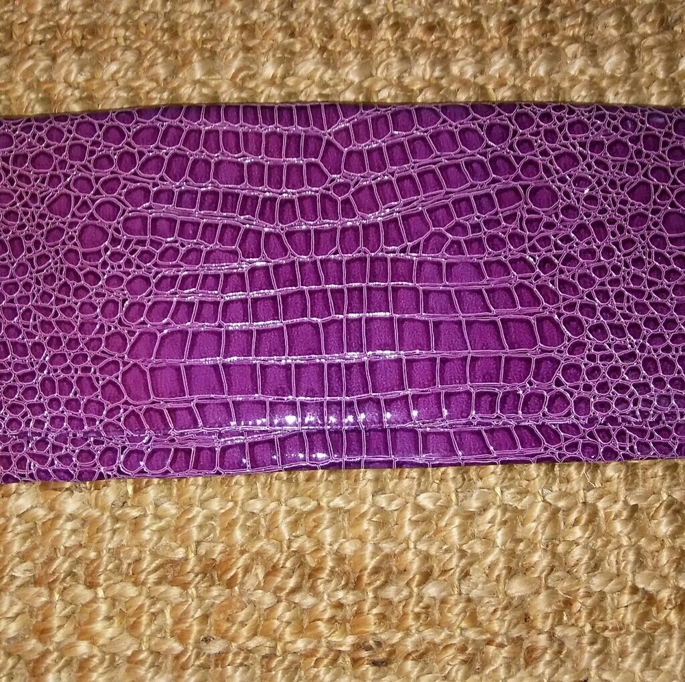 Purple Clutch Bag