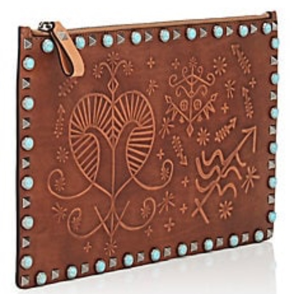 Valentino Garavani Handbags - Rockstud Rolling Large Clutch