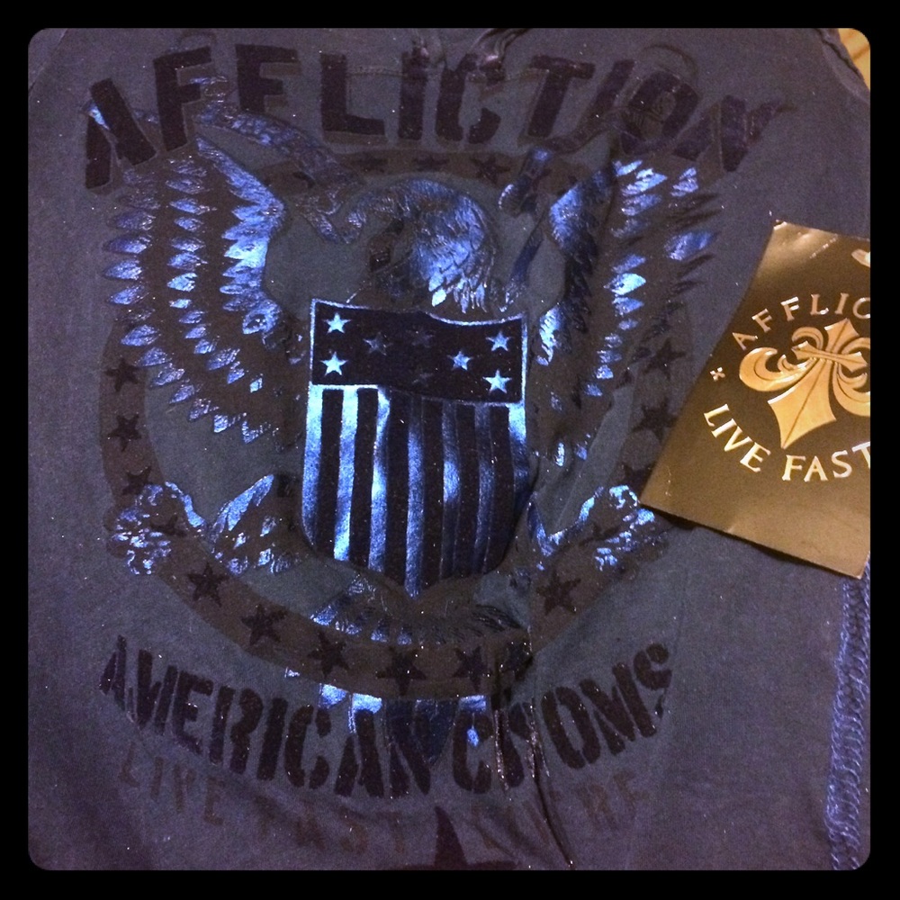 NWT Affliction top/ sell or trade