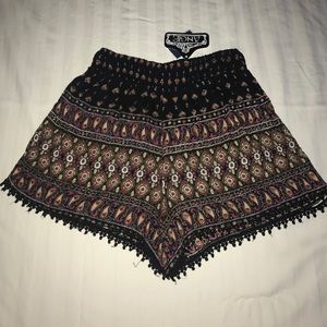 Print shorts