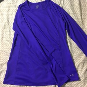 Champion DuoDry Long Sleeve Workout Top