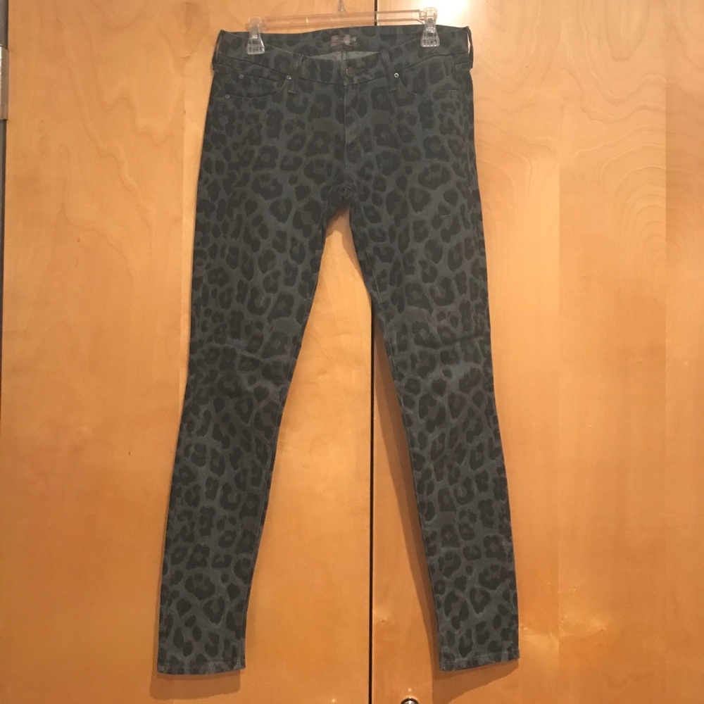 Mother Looker Jeans - Leopard - Size 28