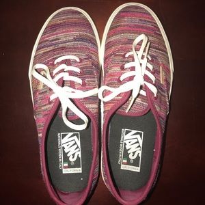 Vans Authentic Italian Woven Womens Shoes Size 7.5