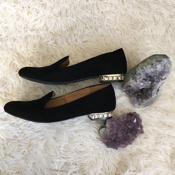 jeweled loafers