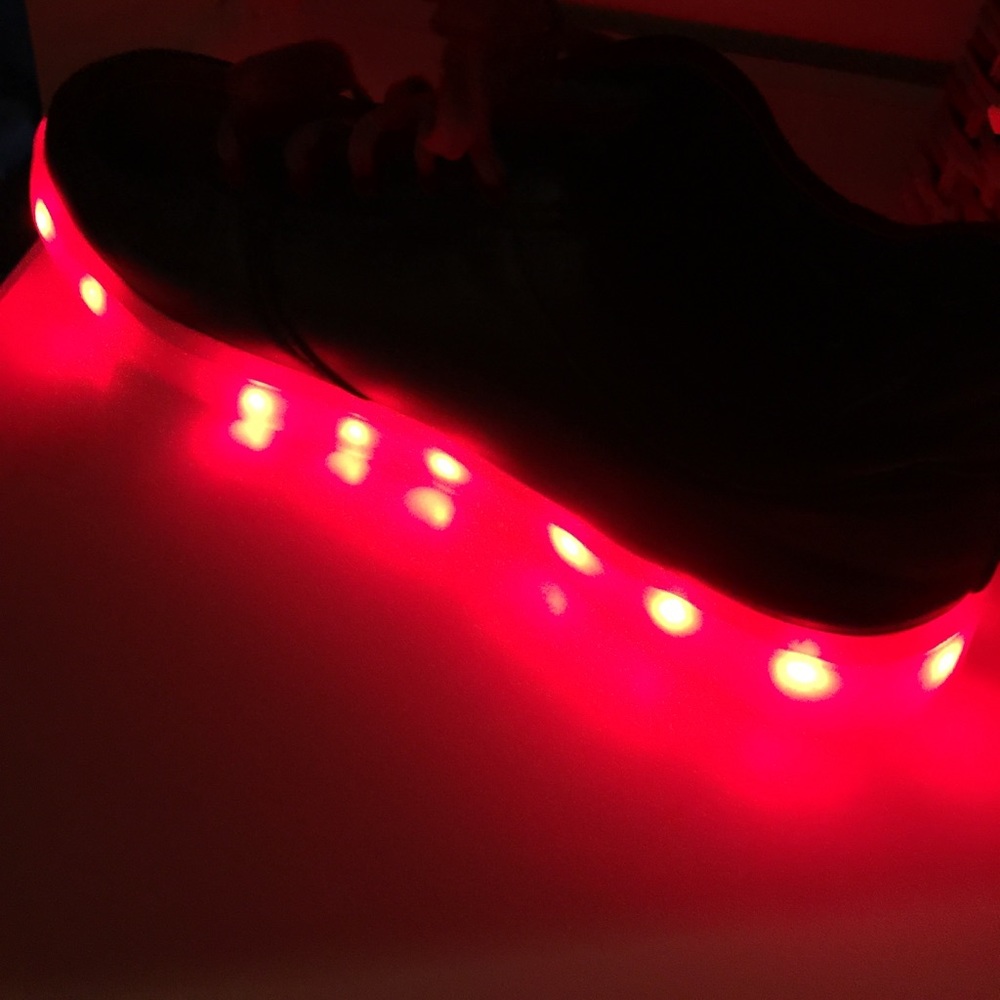 LED light up shoes