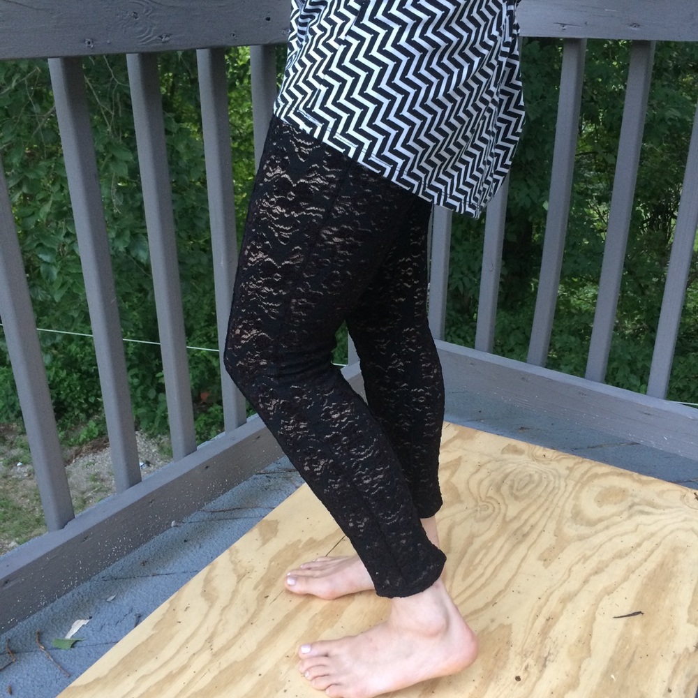 Free people lace leggings