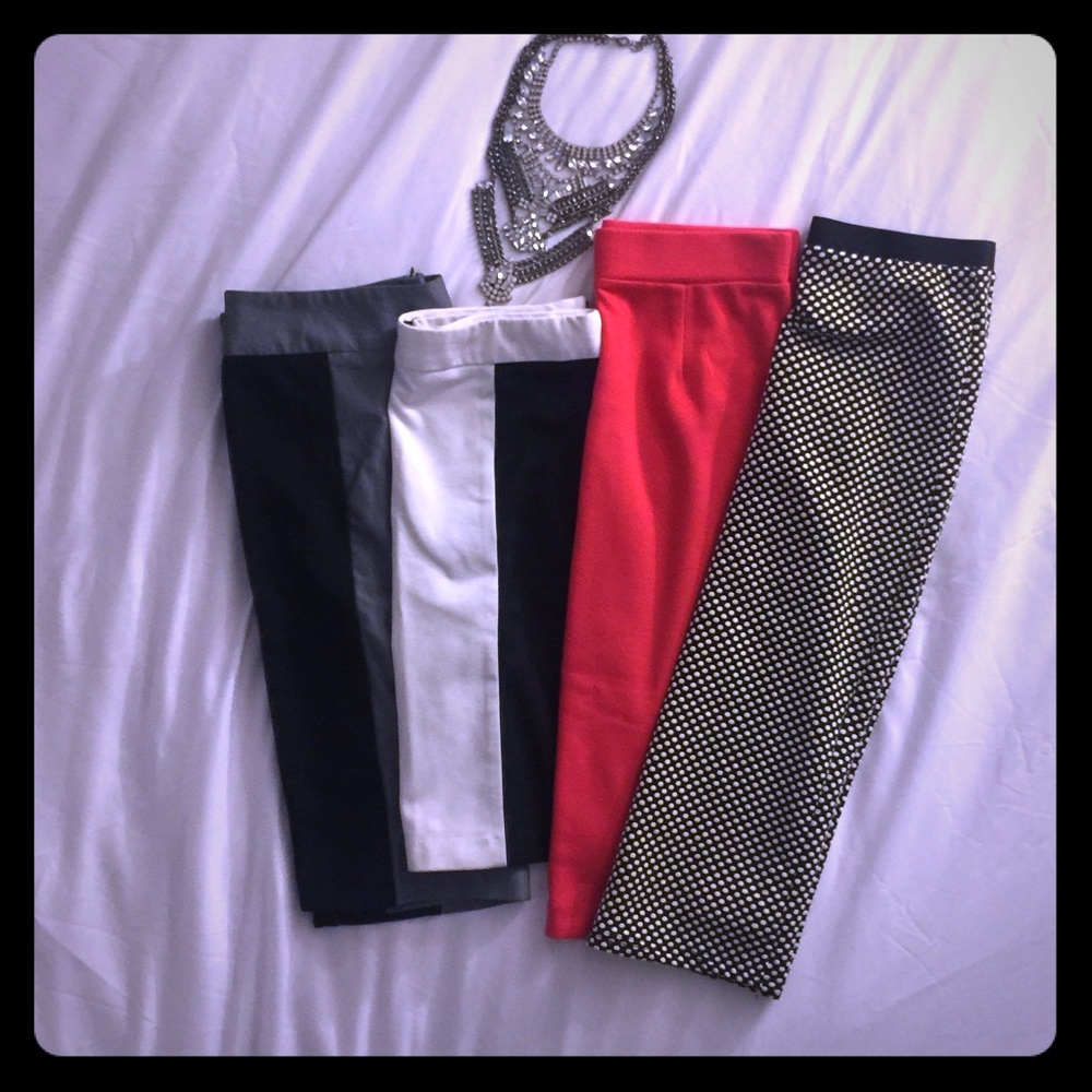 4-piece pencil skirt bundle