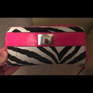 Zebra print wallet