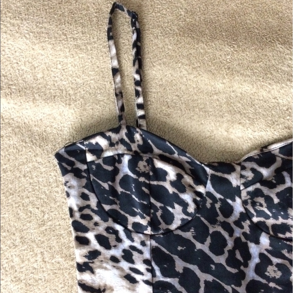 Cheetah Croptop, Oh My Love brand (UO)