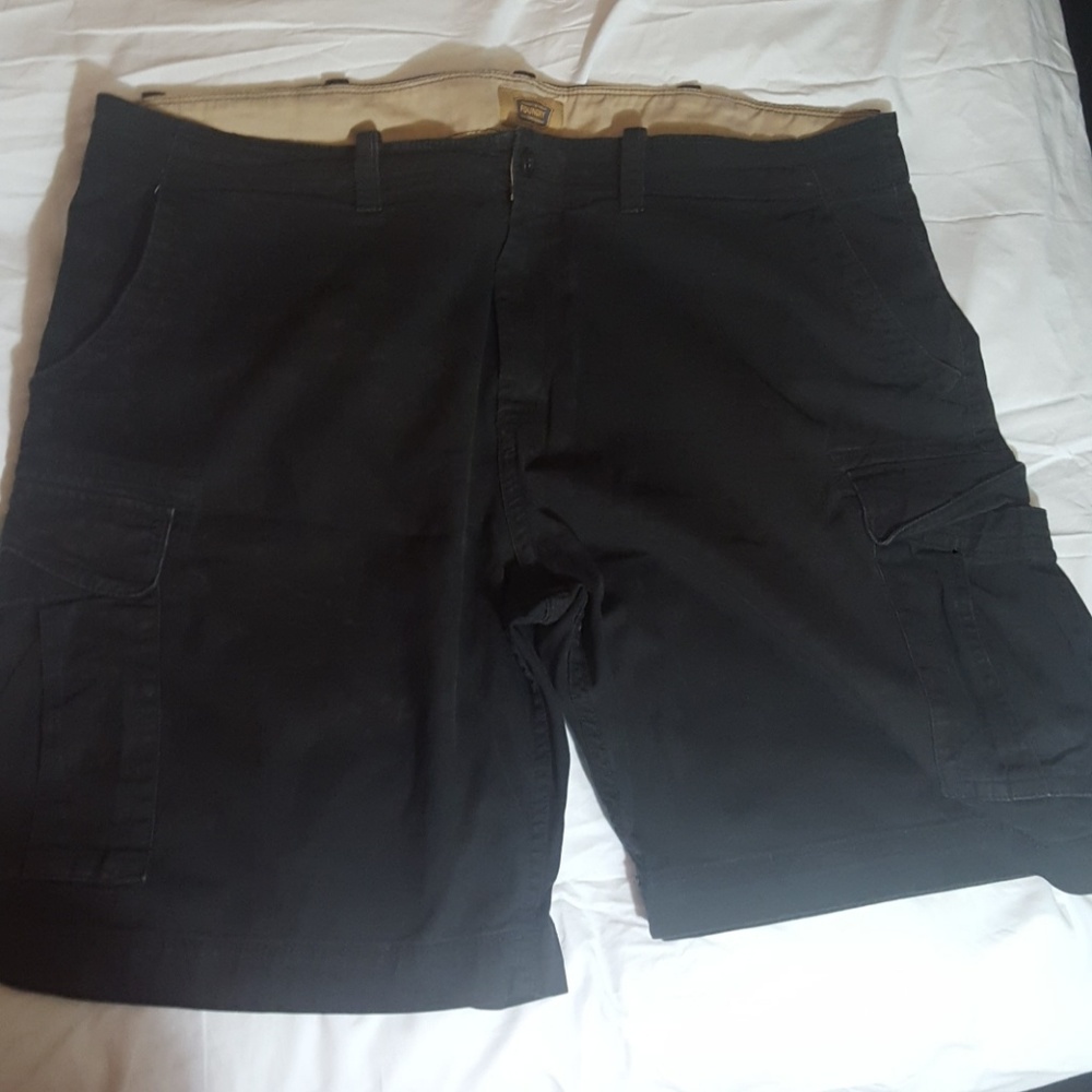 Black Cargo shorts