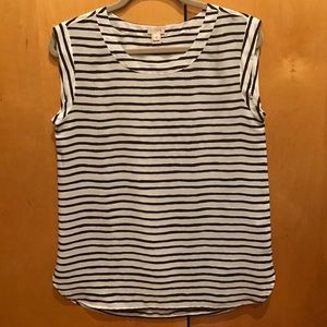 J Crew Factory Drapey Sleeveless Top - XS