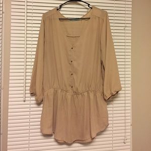 Maurice's Sheer Cream Top