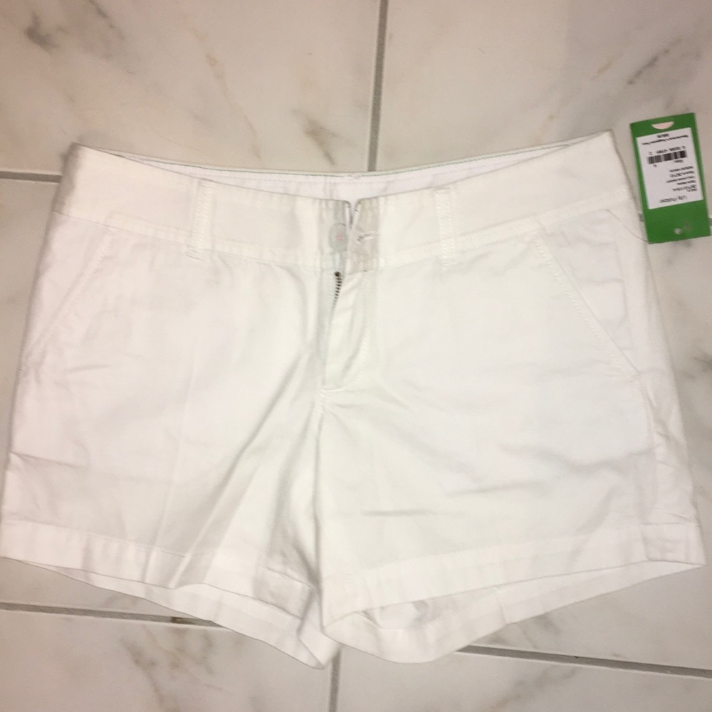 White Lilly Pulitzer shorts