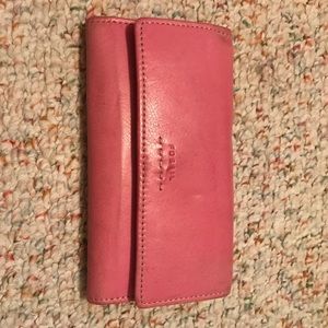 Pink Fossil Brand Wallet