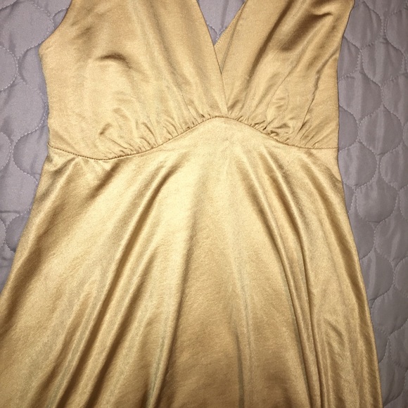Zara gold cocktail dress! - Picture 3 of 3