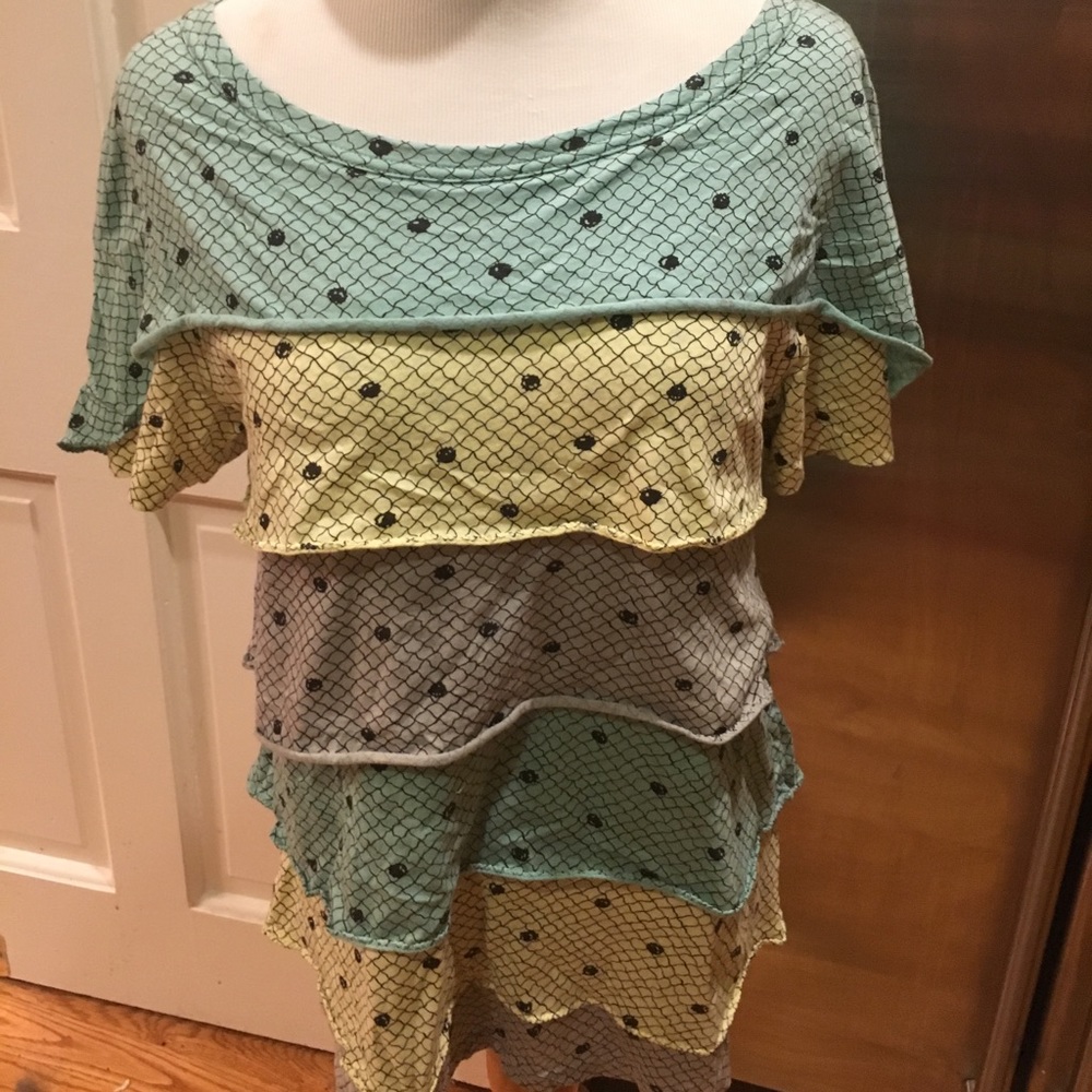 Super Cute Marc By Marc Jacobs Ruffle Short SlvTop