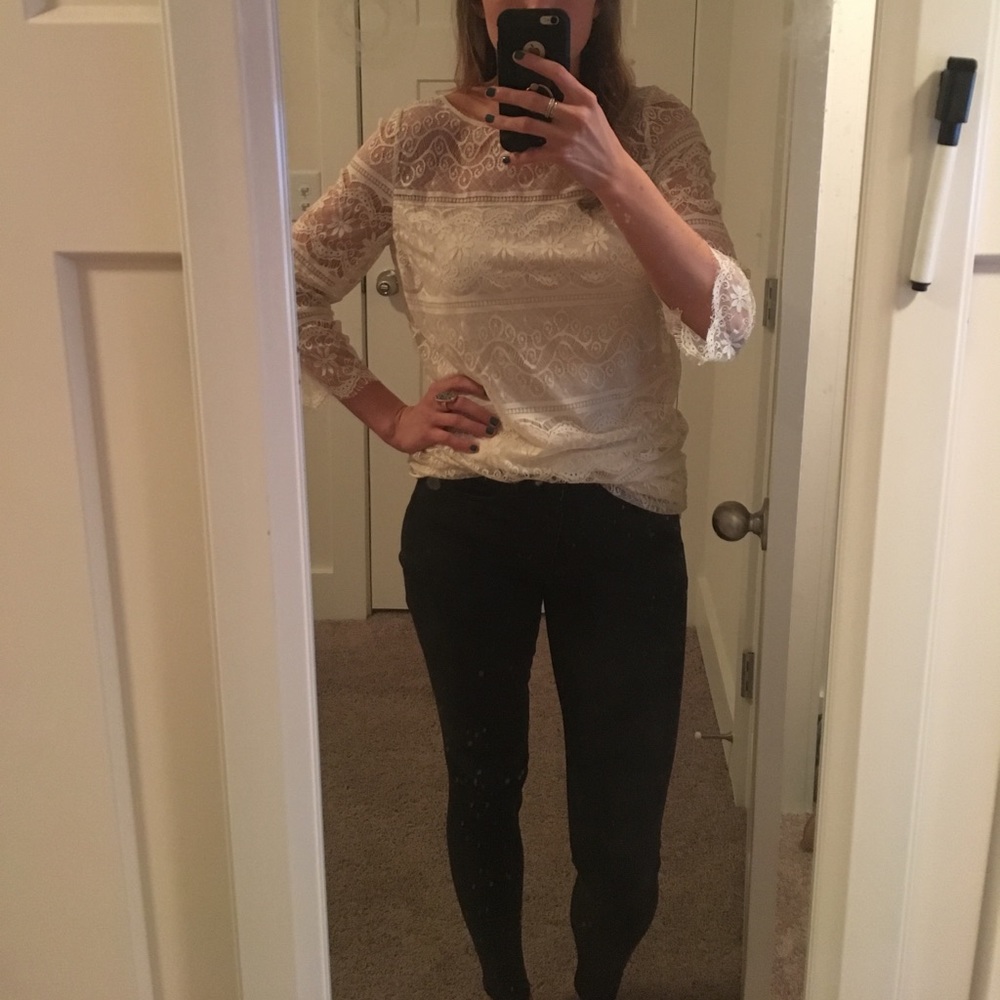 Sophie Max Lace Blouse