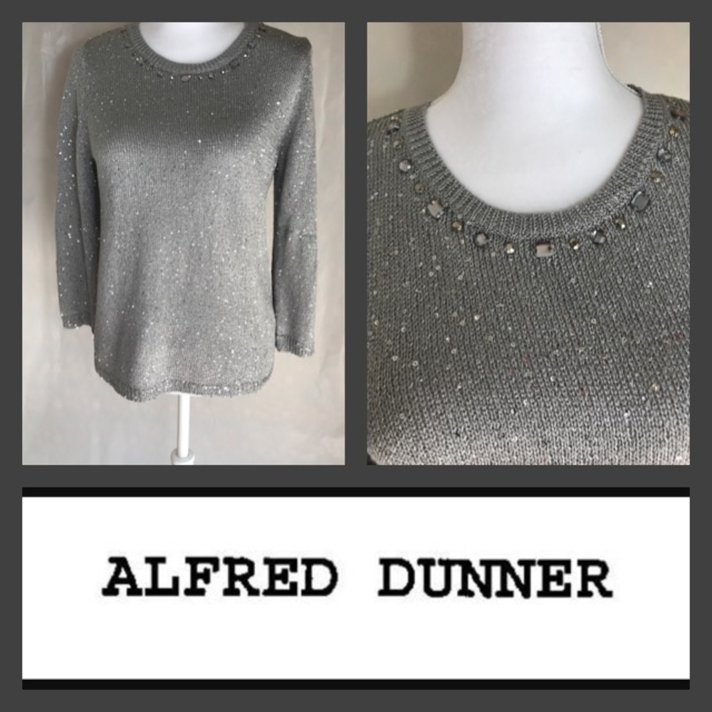 Alfred Dunner Sparking Sweater